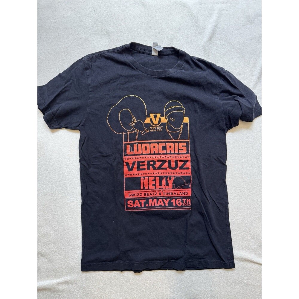 Verzuz Graphic T Shirt Ludacris Nelly Mens Graphic T Shirt Sz S Black